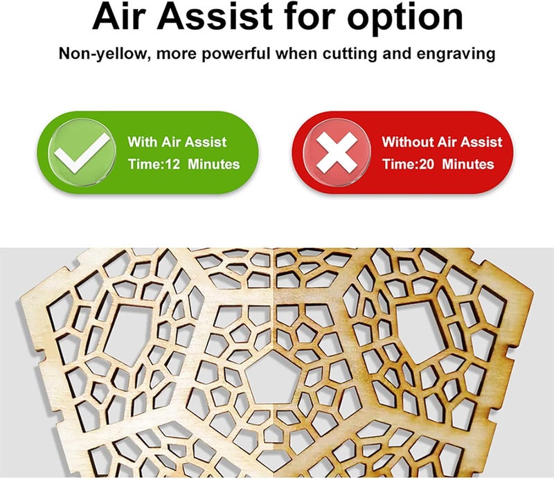 LONGER Cutting Engraving Machine Air Pump, Remove Smoke and Dust, for Ray5 10000mW/20000mW and Others Laser engrave - Image 4